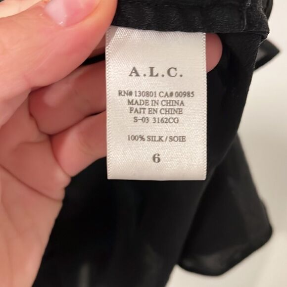 A.L.C. Belted Silk Skirt - Picture 7 of 7